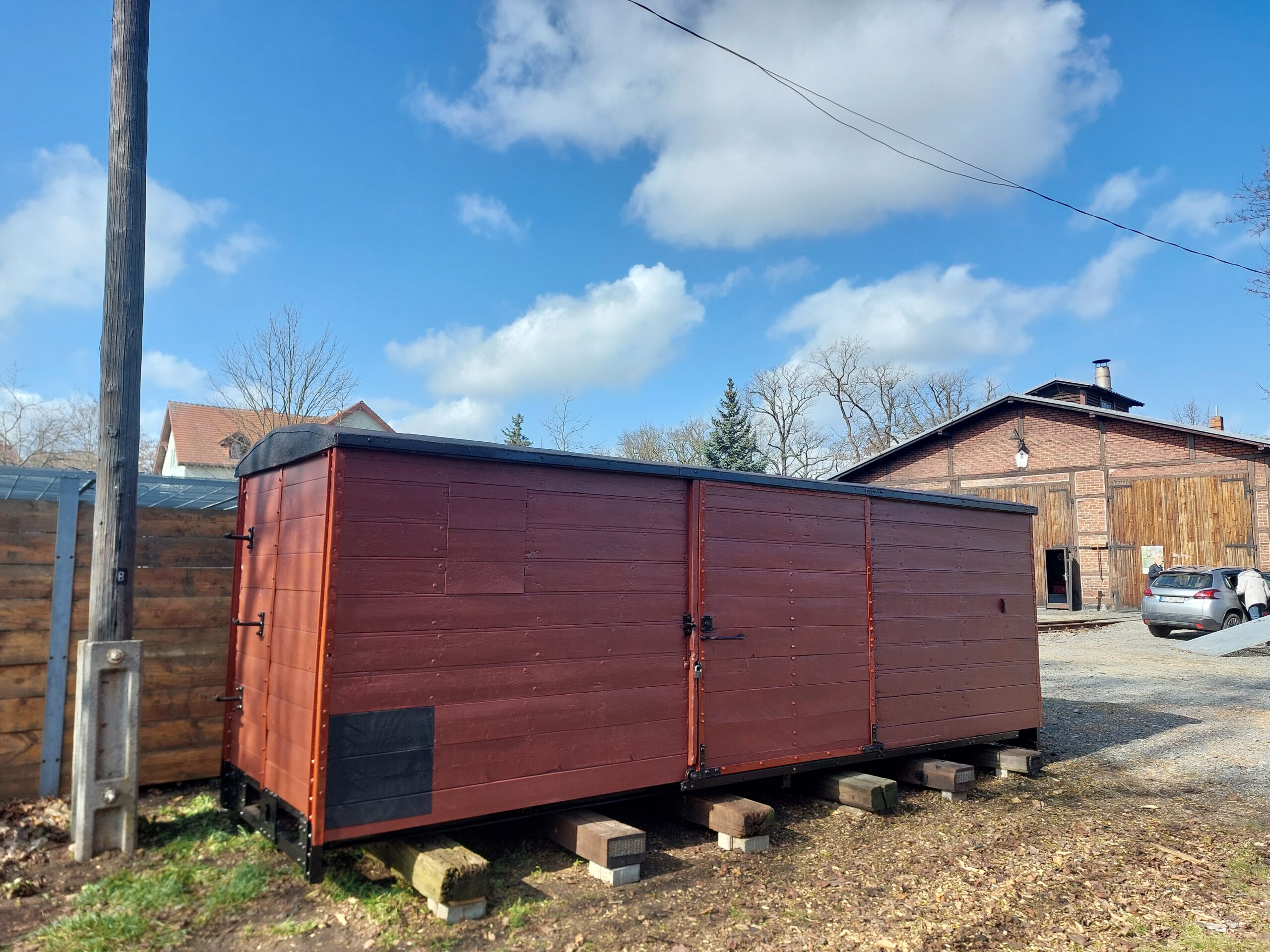 Aufarbeitung Wagenkasten Gw 1543K abgeschlossen